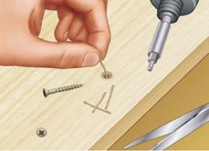 Wood Screw Lubrication Method