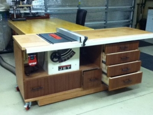 Table Saw Workstation