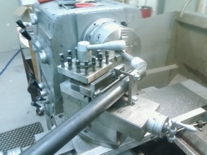 Lathe Tube Notching Jig