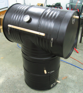 55-Gallon Drum Smoker