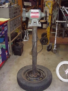 Bench Grinder Stand