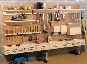 Pegboard Storage System