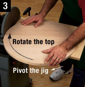 Circle Sanding Jig