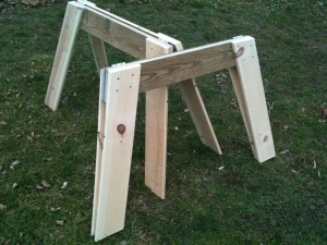 Folding Sawhorses