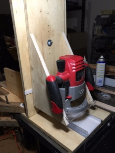 Radius Sanding Block Routing Jig