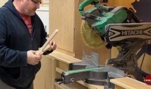 Telescoping Miter Saw Stop