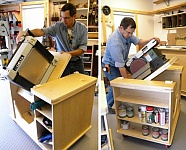 Flip-Top Bench Cabinet