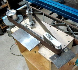 Horizontal Belt Grinder