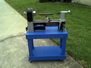 Wooden Lathe Table