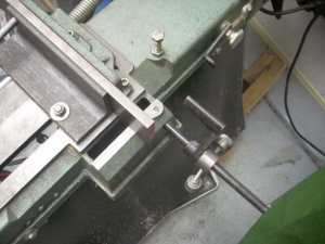 Horizontal/Vertical Bandsaw Stop