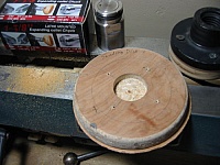 Lathe Faceplate Sanding Disc