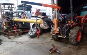 Tractor Mounted Engine Crane