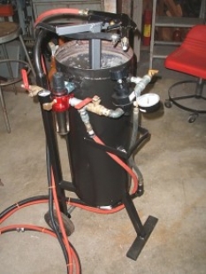 Air Tank Sandblaster