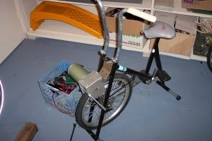 Bicycle-Powered Generator