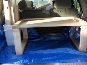 Dual-Purpose Truck Shelf