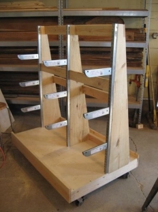 Sheet Goods and Wood Storage Rack