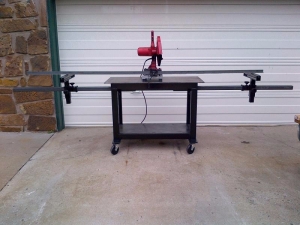 Abrasive Saw Table