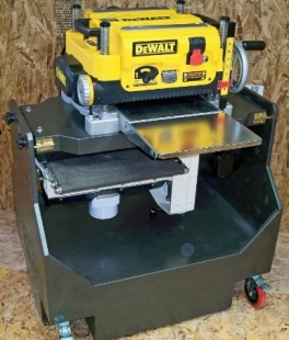 Flip Top Planer and Sander Cabinet