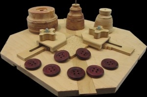 Button Drilling Jig