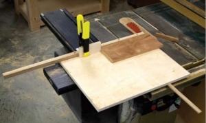 Panel-Cutting Sled