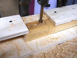 Drill Press Mortising Jig