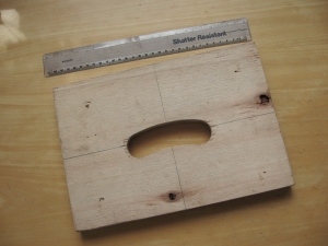 Sausage Handle Router Jig