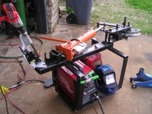 Tubing Bender and Welding Cart