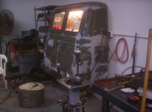 Storage Cabinet from Van Rear