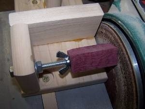 Pen Blank Squaring Jig