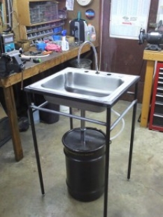 Improvised Parts Washer