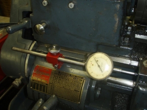 Lathe Carriage Dial Indicator Mount