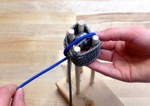 Monkey Fist Weaving Fixture