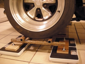 Automotive Weighing Setup