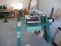 Lathe Powered Thickness Sander