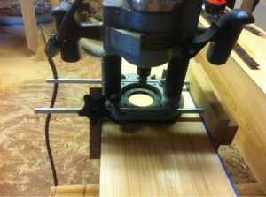 Router Fluting Jig