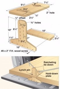 Sheet Goods Hold Down And Stop