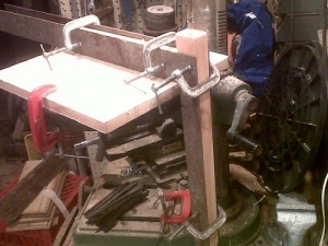 Drill Press Vertical Drilling Jig