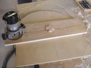 Circle Cutting Jig