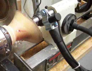 Laser Depth Finder for the Lathe