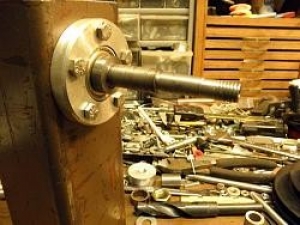 Wood Lathe Bearing Shaft