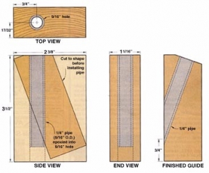 Pocket Hole Drilling Guide