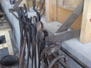 Hammer and Tong Rack