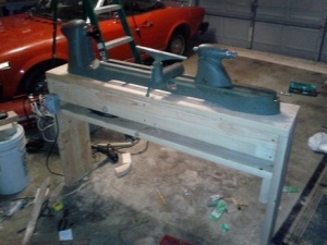 Wood Lathe Stand