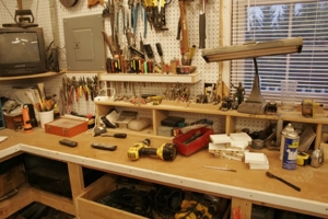 Pegboard Wall