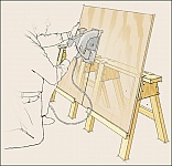 Sawhorse Modification