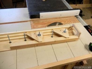 Table Saw Tapering Jig