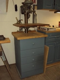 Drill Press Cabinet