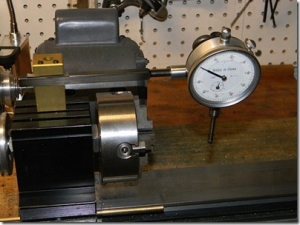 Indicator Holder for Taig Lathe