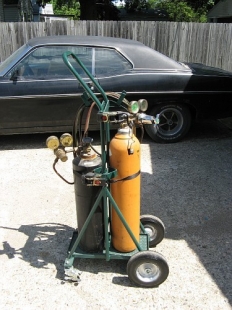 Oxy-Acetylene Cart