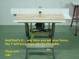 Router Table Fence